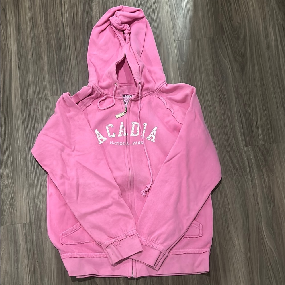 Acadia National Park Pink Hoodie